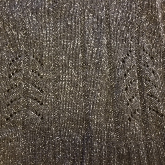 Express Dark Blue “Wide Neck” Sweater - Picture 4 of 9